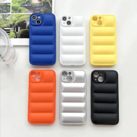 Puffer Jacket TPU Phone Case