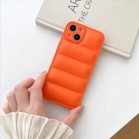 Puffer Jacket TPU Phone Case