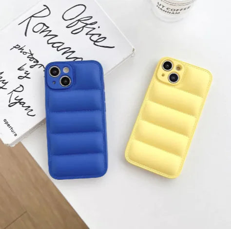 Puffer Jacket TPU Phone Case