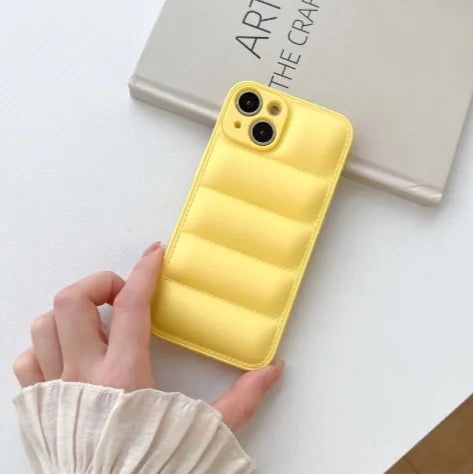 Puffer Jacket TPU Phone Case