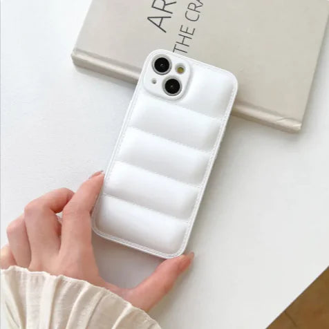 Puffer Jacket TPU Phone Case